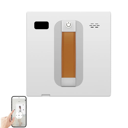 Robot Window Vacuum Cleaner,Dual Water Spray,Laser Sensor,APP&Remote Control