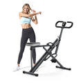 2-in-1 Squat Rowing Machine